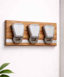 Schlüsselbrett mit 3 Flugzeug-Schnallen