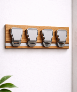 Schlüsselbrett mit 4 Flugzeug-Schnallen