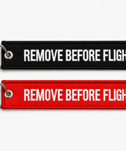 2er-Set REMOVE BEFORE FLIGHT Schlüsselanhänger